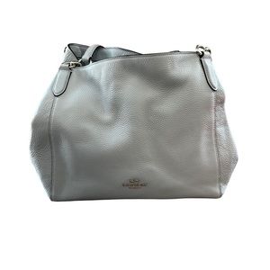 Coach Light Blue Soft Leather Purse